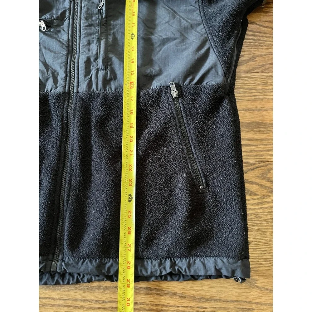 The North Face Jacket Mens Large Black Denali Fleece Full Zip Outdoor Gorpcore